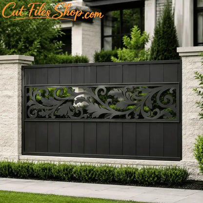 Decorative metal border designs supplied in SVG DXF EPS PDF and PNG formats