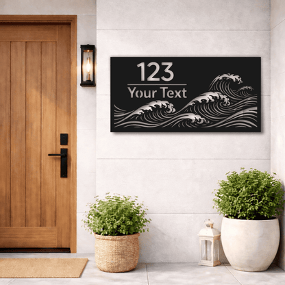 minimal house number sign svg files