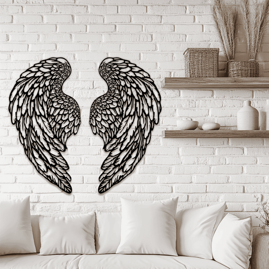 Angel Wings dxf for cnc