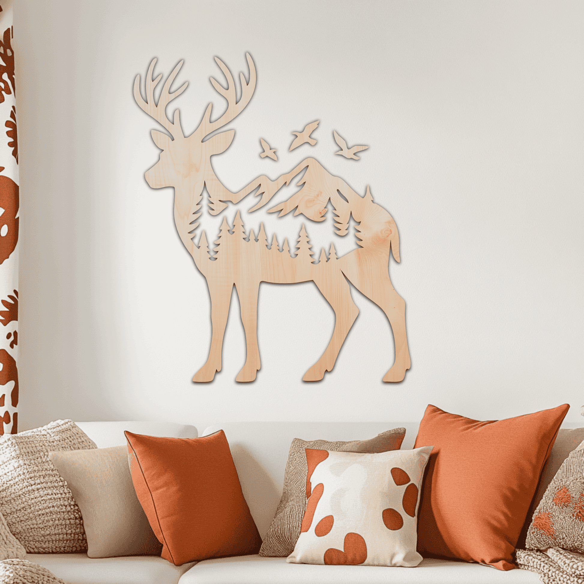 Forest animals vector for Cricut projects