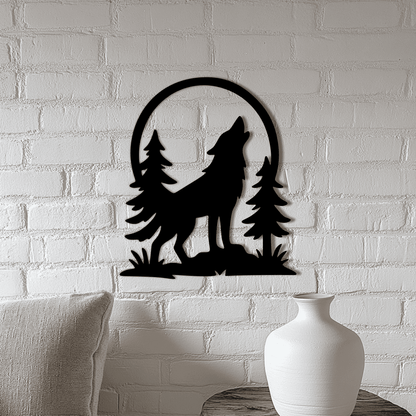 CNC-ready forest animal design in DXF format