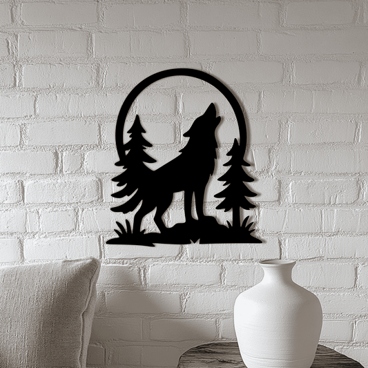 CNC-ready forest animal design in DXF format