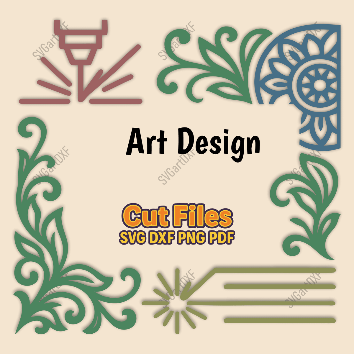 Digital Dxf Files Custom Dxf Pdf files for CNC Laser cutting, Digital Download