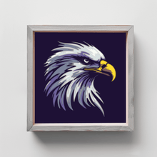 Load image into Gallery viewer, Layered bald eagle svg for cricut, 3d shadow box template,  papercut svg, dxf for silhouette, laser cut plywood, vinyl cut files, trendy svgm unigue gift diy, home decor DIY 
