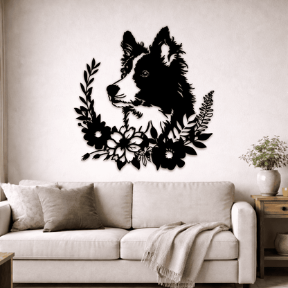 CNC plasma dog wall decor file