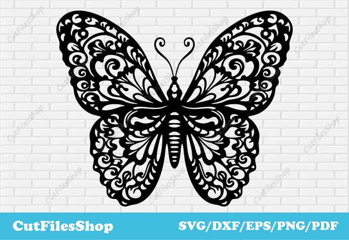 butterfly pattern dxf free download, Butterfly dxf files for laser cut, butterfly stencil dxf for plasma, svg for cricut, png for sublimation, pdf for printing, patterns dxf, bundles butterflies svg, dxf art free download, wall art dxf, svg for stickers making, dxf for cricut, cut files, stencils dxf files