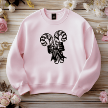 Load image into Gallery viewer, Christmas Candy Cane SVG, Silhouette and Cricut Cutting Template, DXF for CNC Projects, T-shirt Design
