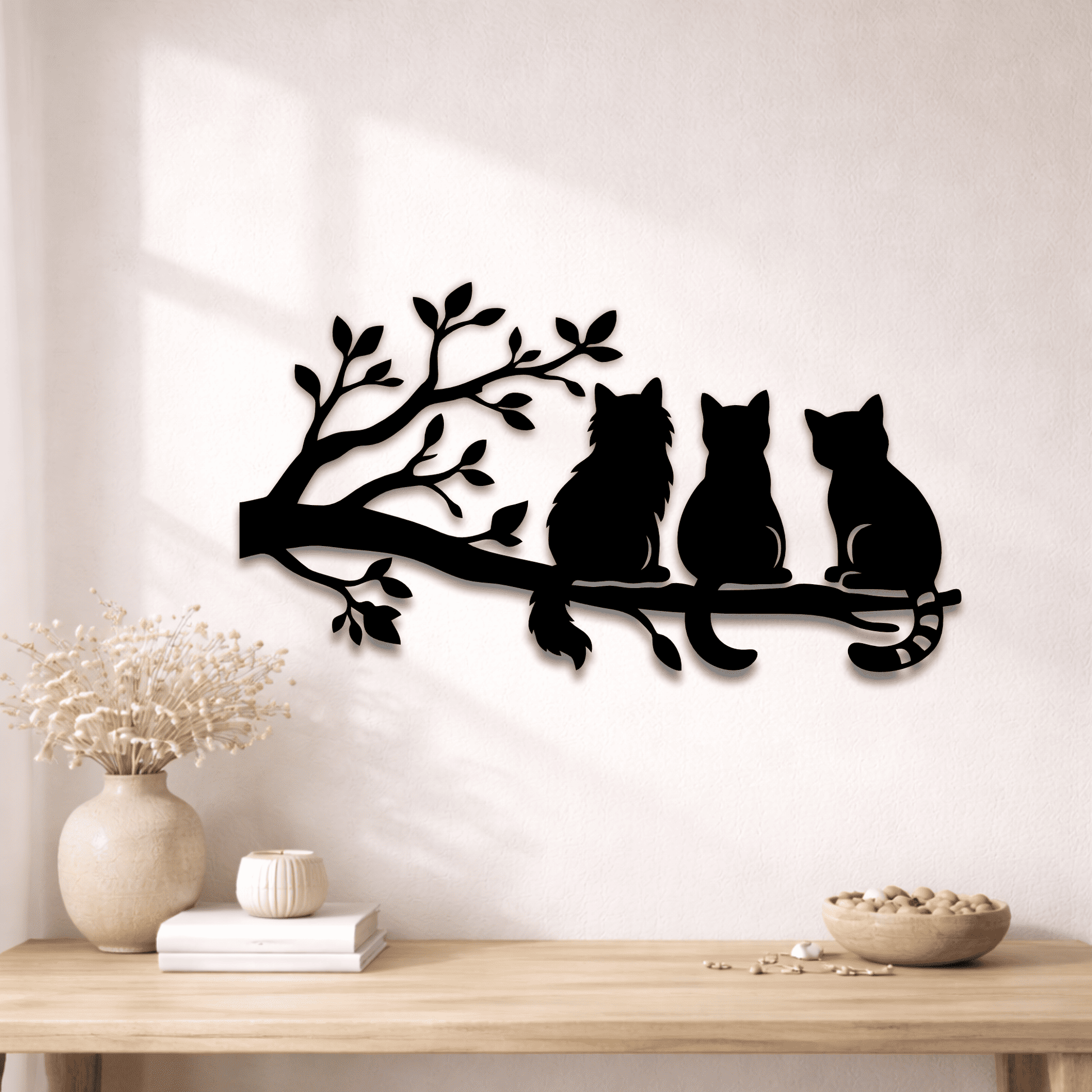 Playful cats vector for stickers and vinyl