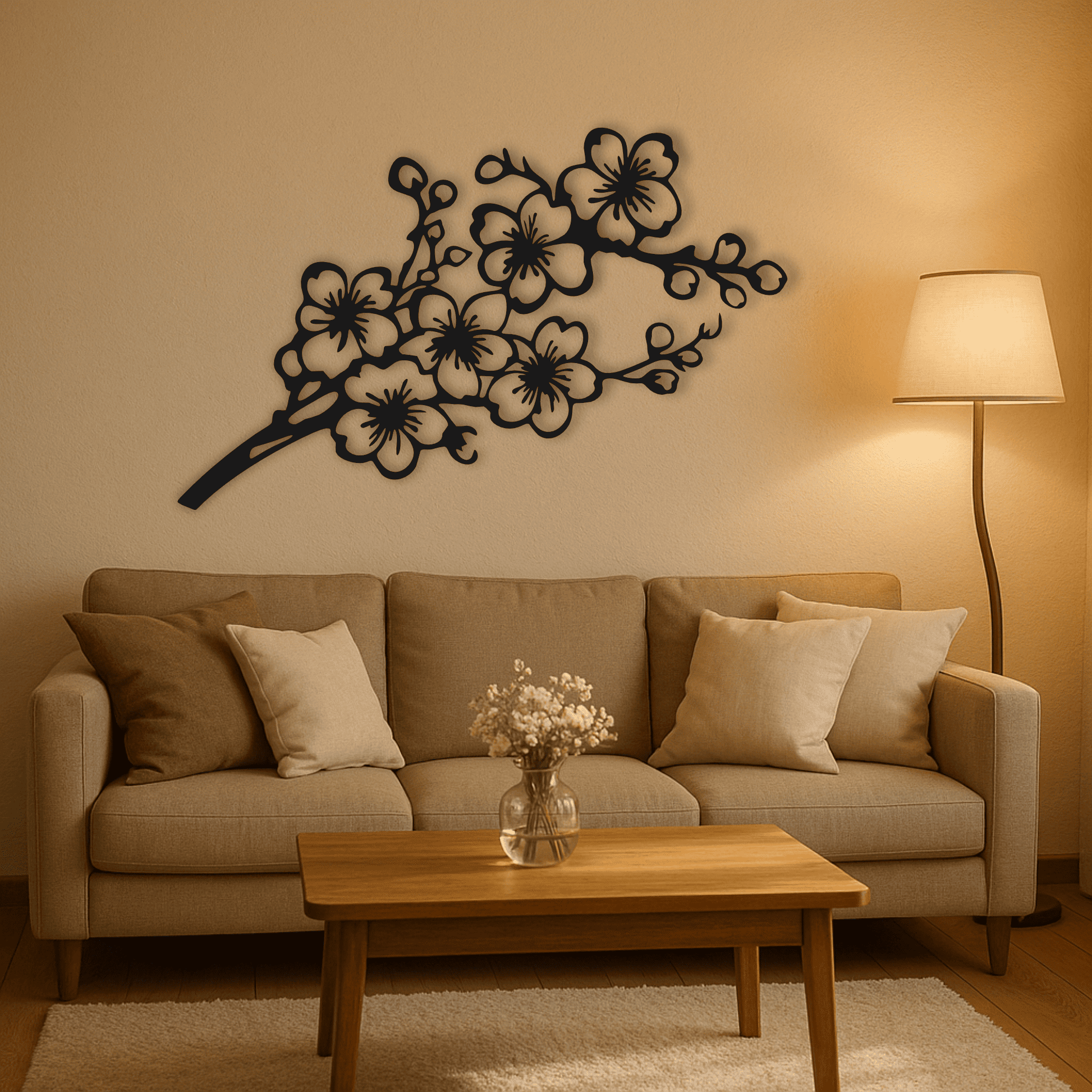Floral cutting file for spring decor
