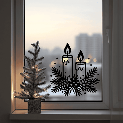 Holiday ornament and winter scene designs for CNC and Cricut