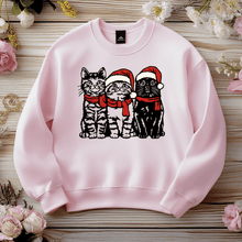 Load image into Gallery viewer, hristmas Cat SVG: Digital Cut Files for Cricut, Silhouette, and CNC, Christmas T-shirt design
