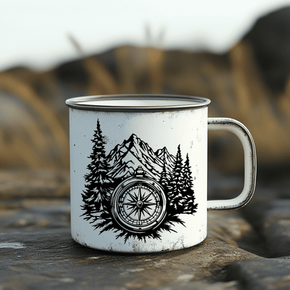 Compass SVG for laser cutting projects