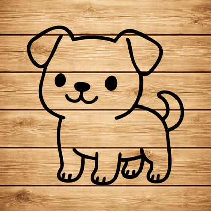 dog cartoon svg sublimation design