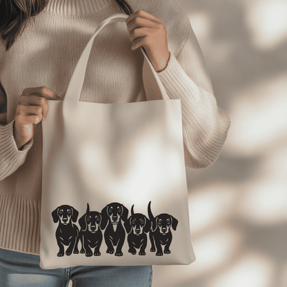 Dachshund group PNG printable design