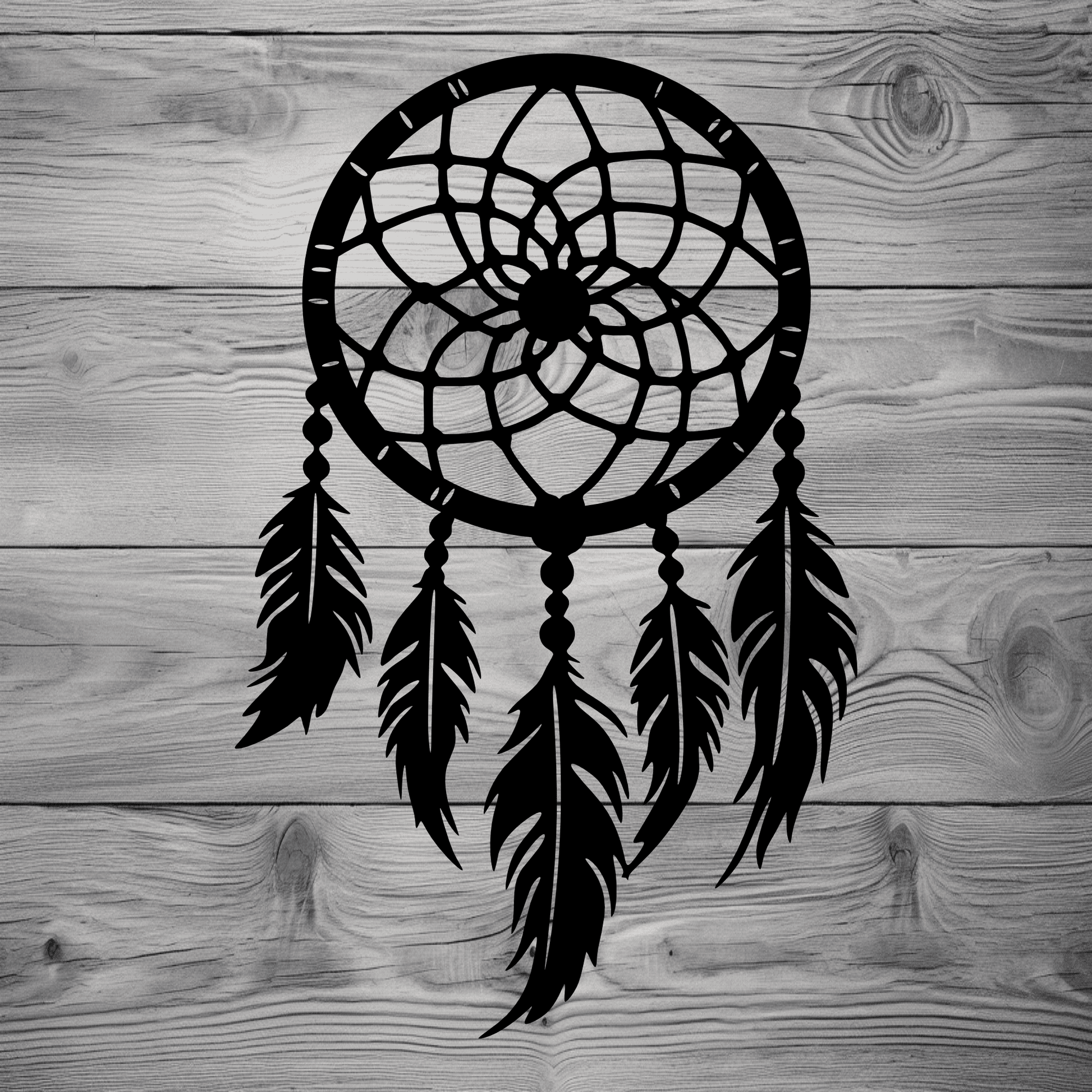 Dreamcatcher metal wall decor design