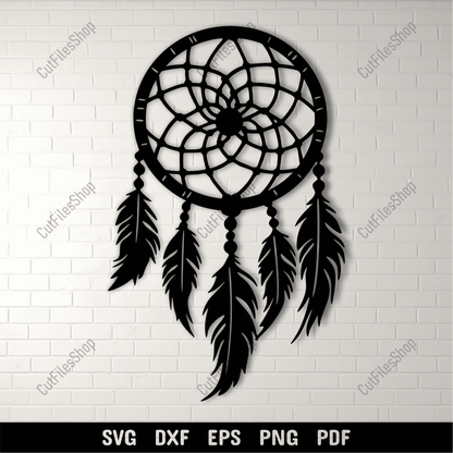 Dreamcatcher SVG for CNC cutting