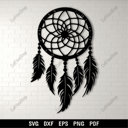 Dreamcatcher SVG for CNC cutting