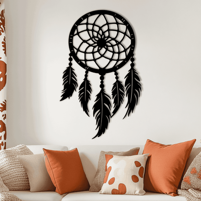 Laser cut dreamcatcher wall art