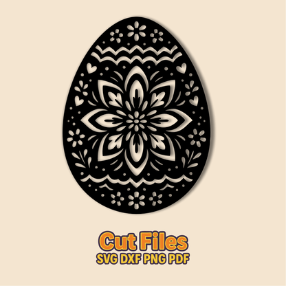 Easter SVG DXF EPS for CNC plasma holiday decor
