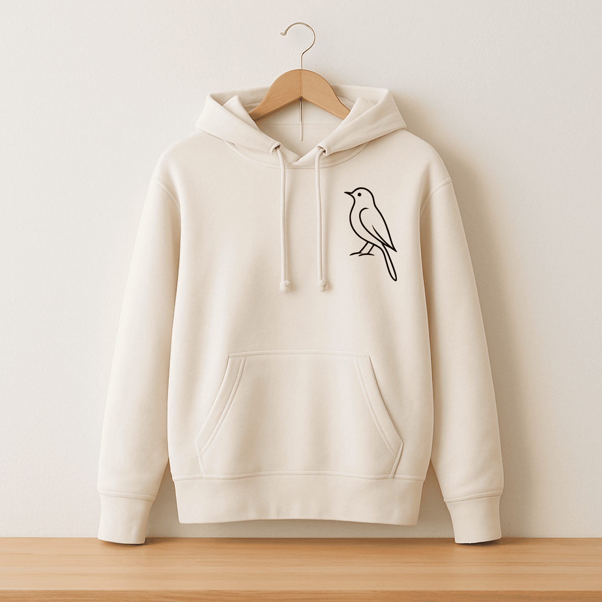 Laser cut bird silhouette set