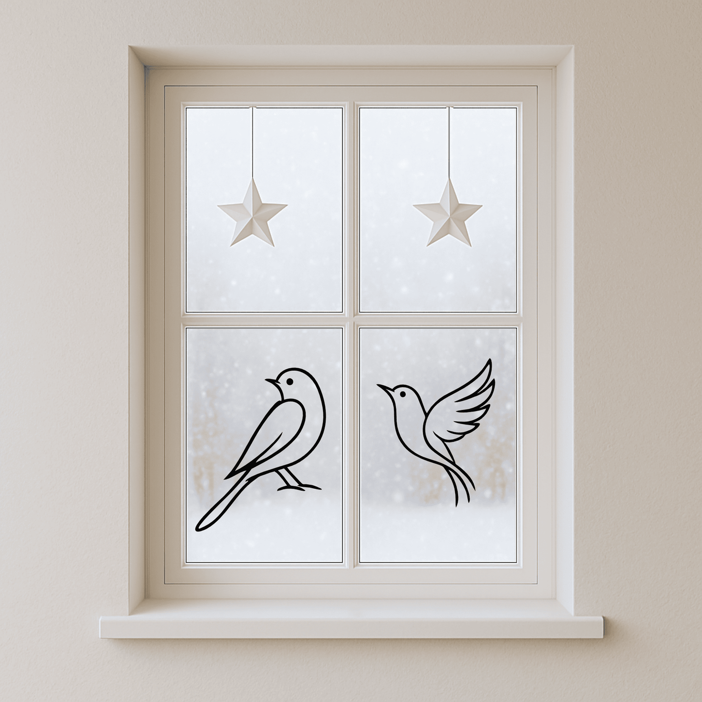 Decorative bird wall art file