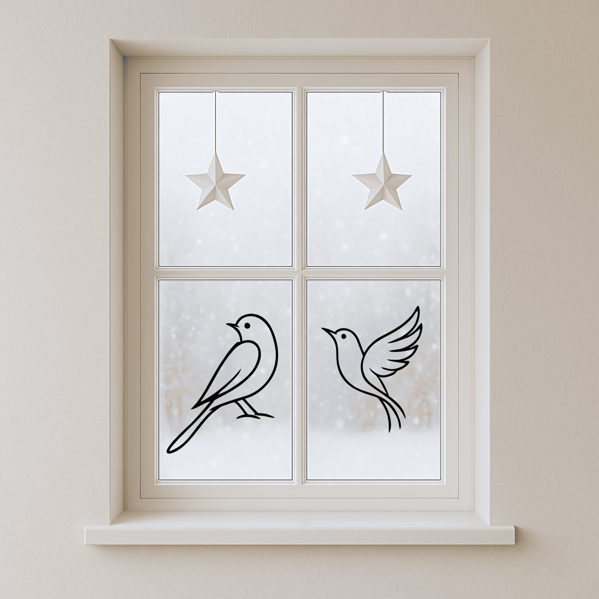 Decorative bird wall art file