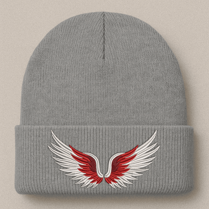 Angelic wing pattern in PES and DST formats