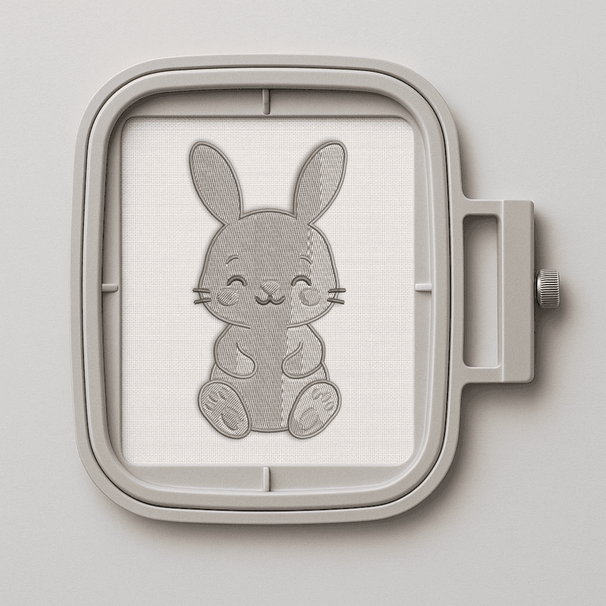 Children’s rabbit embroidery pattern