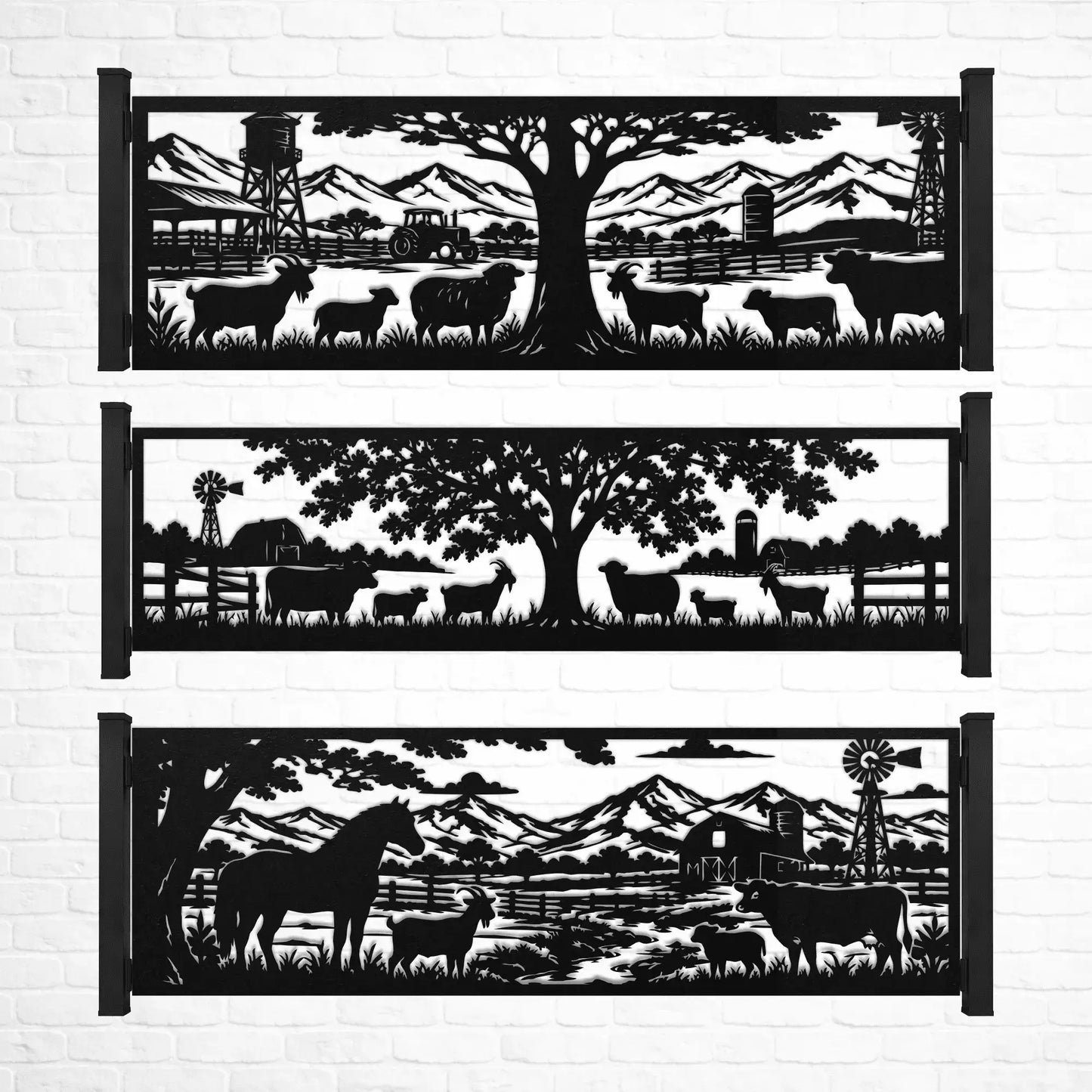 Farm fence insert CNC plasma design