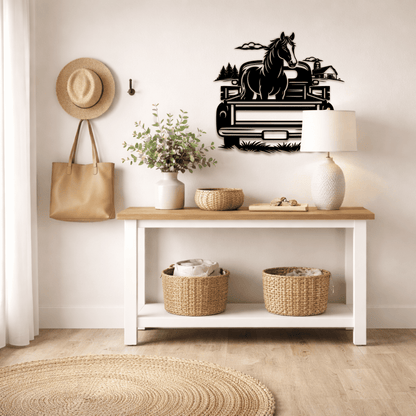 farm truck horse svg laser files