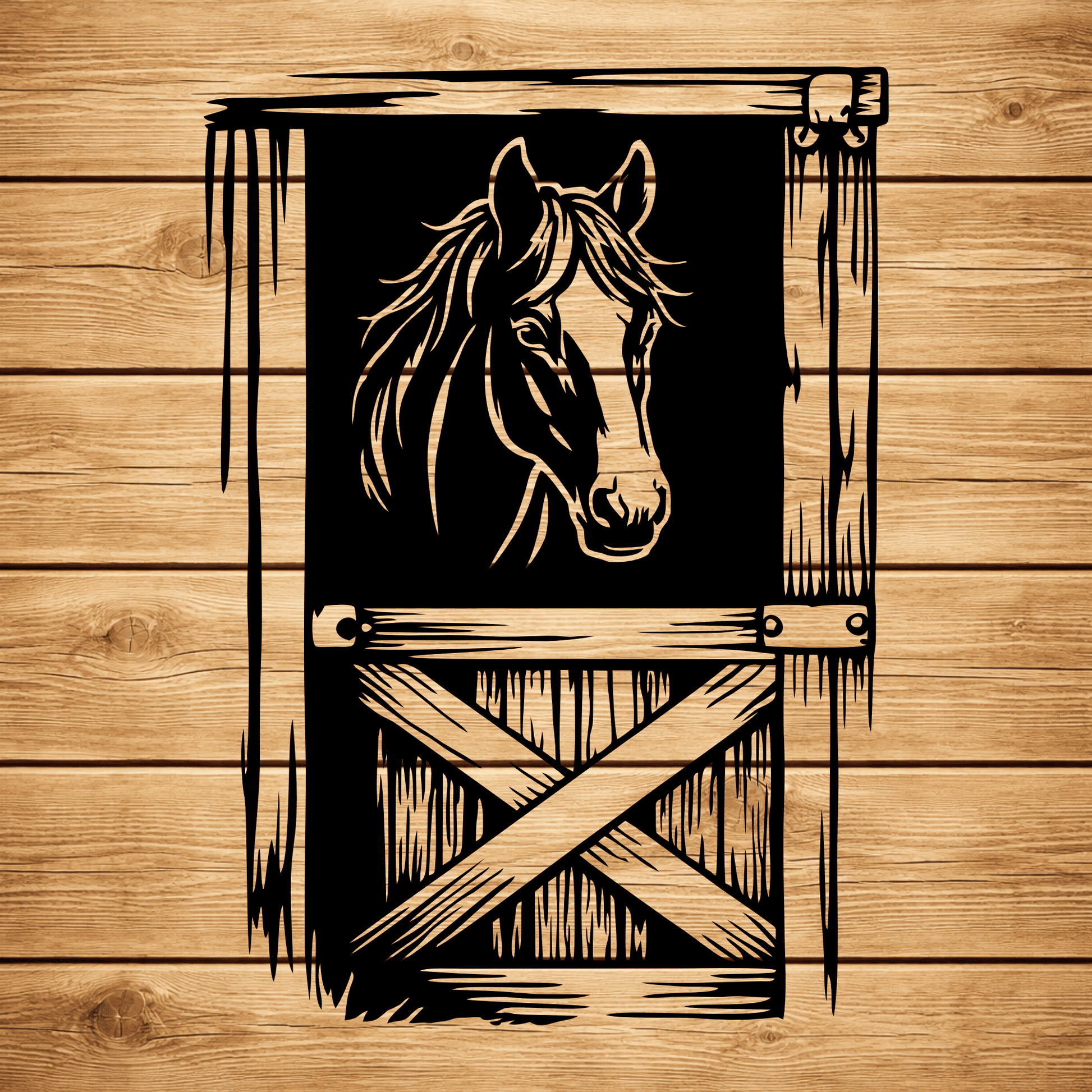 horse farmhouse svg design