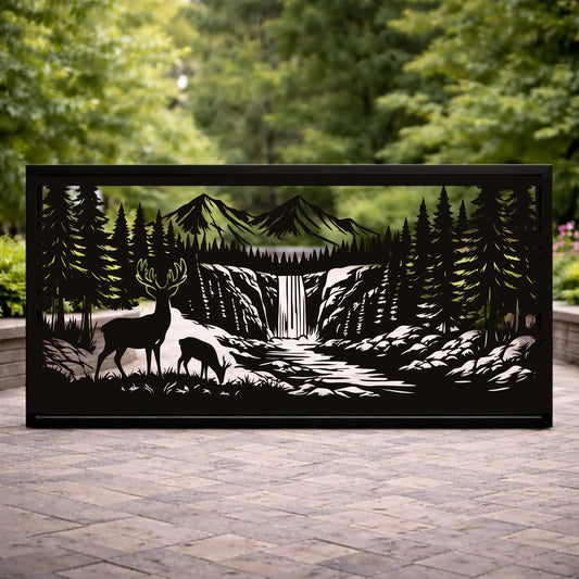 metal railing and balcony panel designs vector files