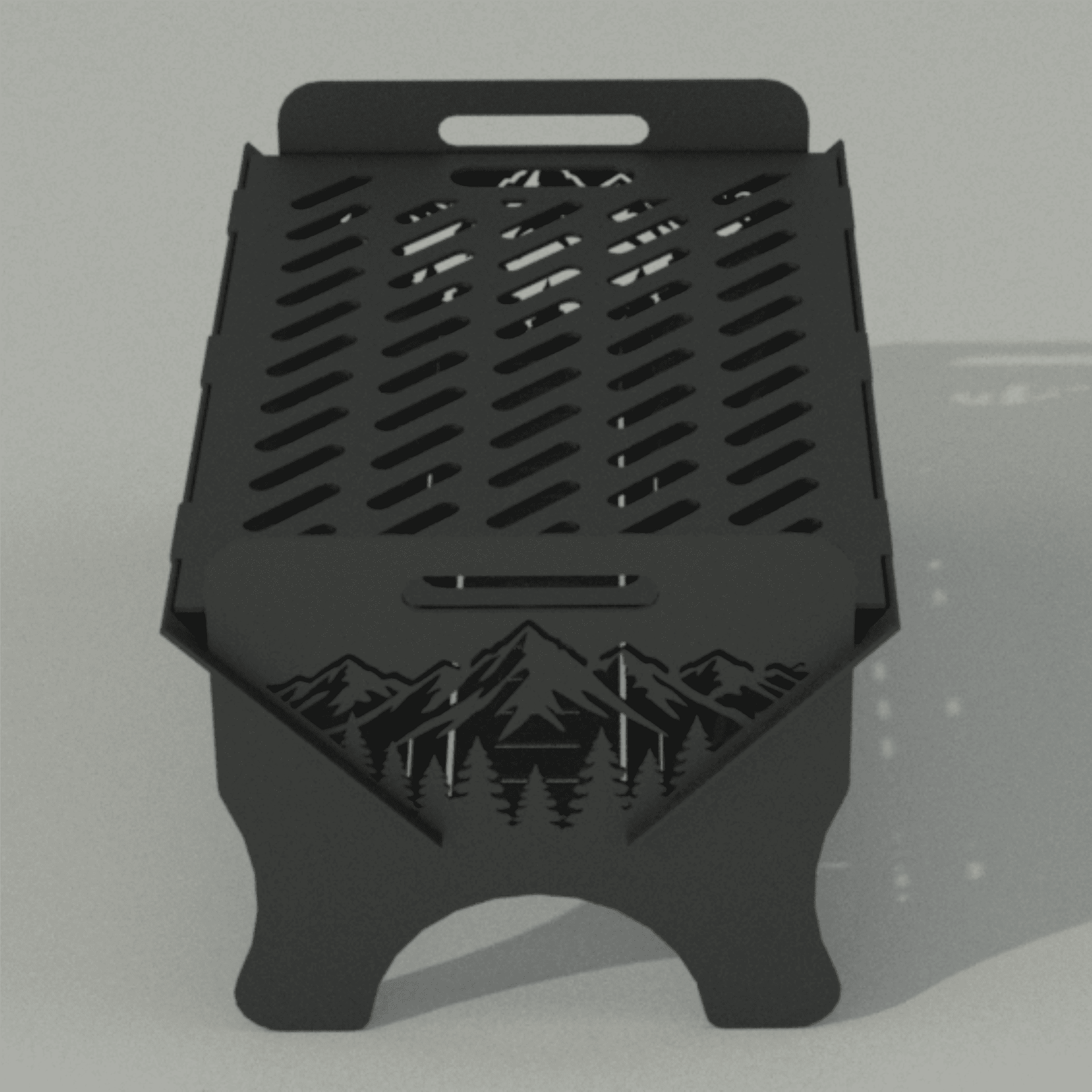 Fire pit laser cut files for CNC plasma and fiber laser