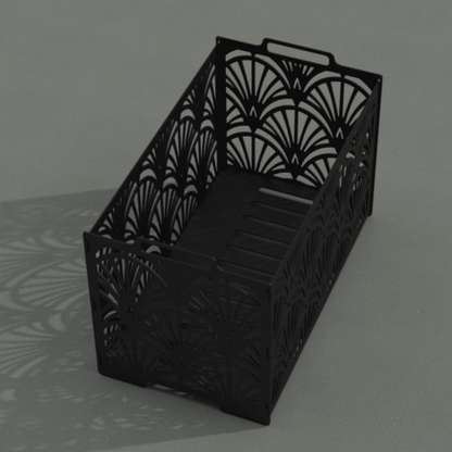 CNC plasma firewood rack digital download for 3 mm steel