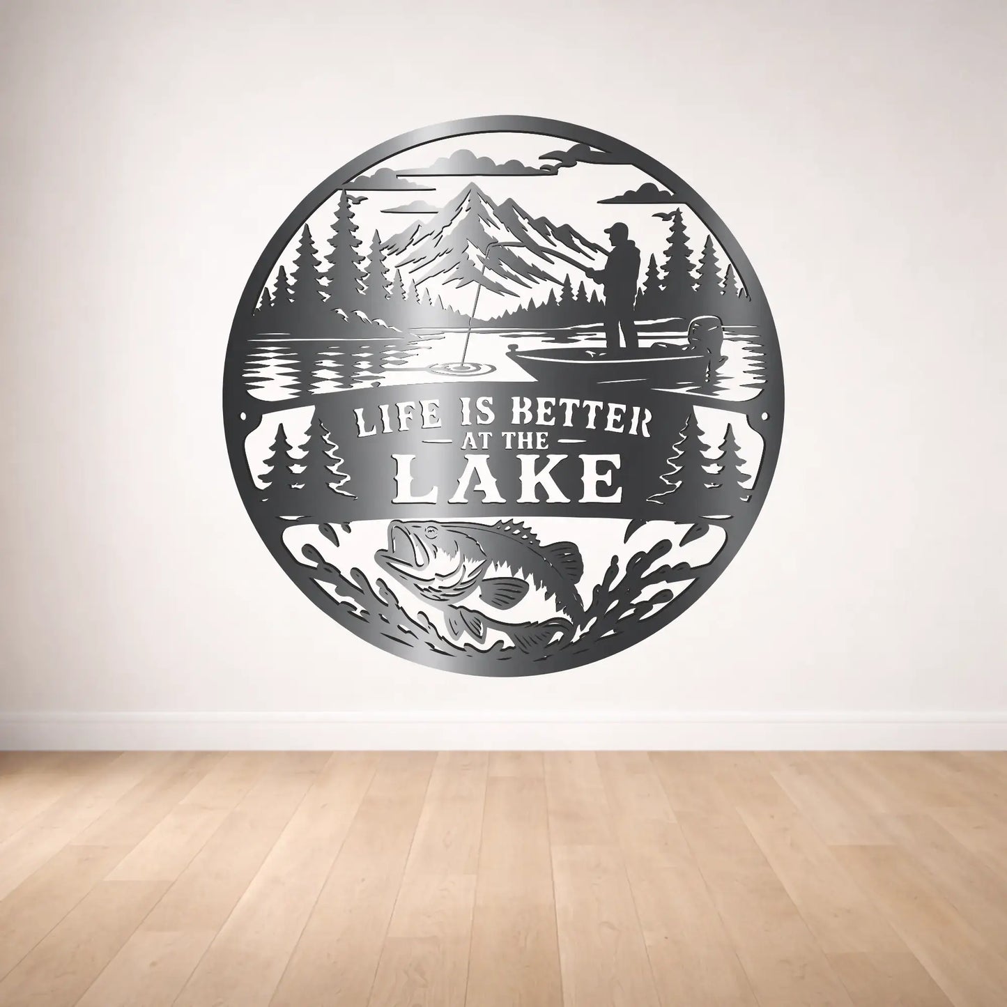 Life is better at the lake SVG design