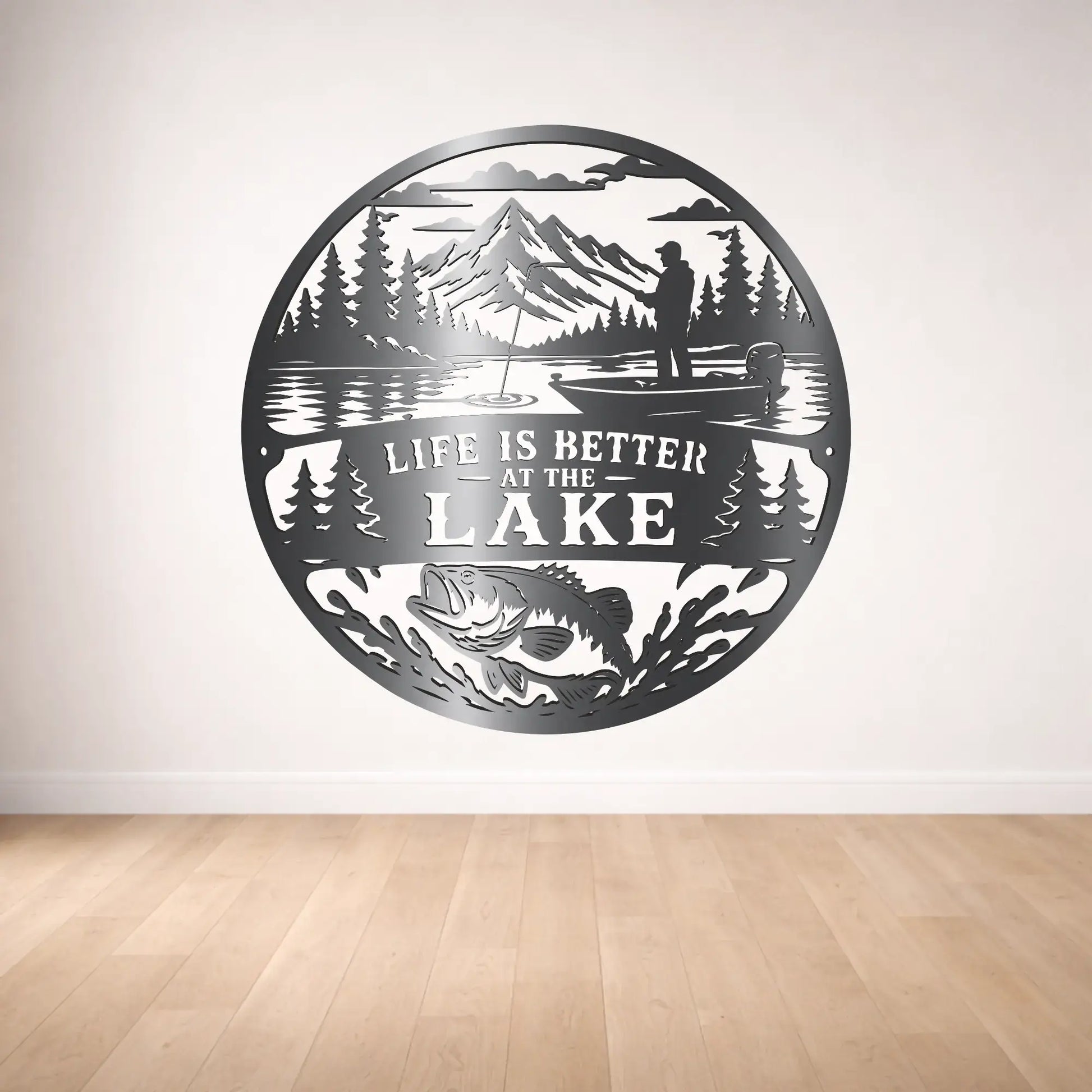 Life is better at the lake SVG design