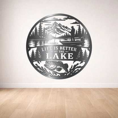 Life is better at the lake SVG design