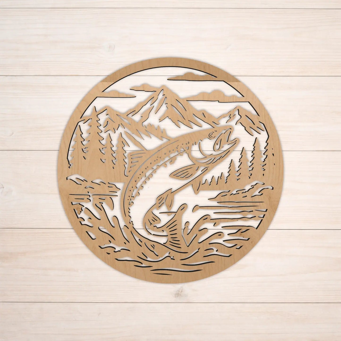 Lake house decor fishing sign SVG