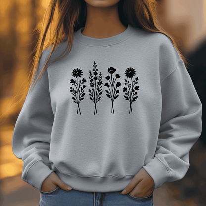 Floral wreath bundle SVG DXF for CNC, plasma cutting, Silhouette and sublimation use