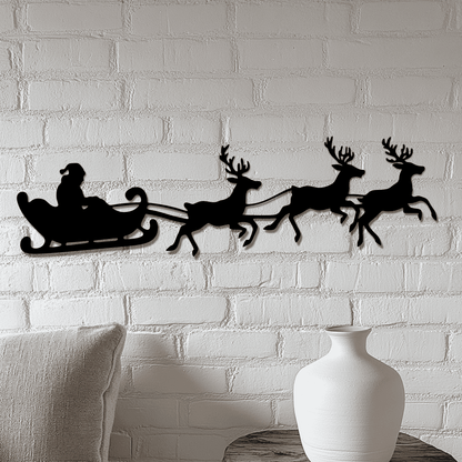 Christmas SVG Cut Files: Santa, Reindeer, Sleigh