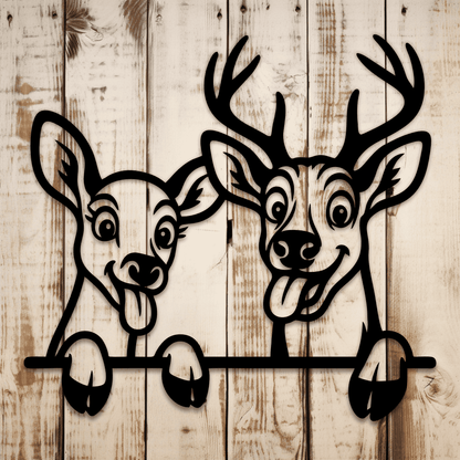 Cute deer SVG for vinyl decals and farmhouse décor
