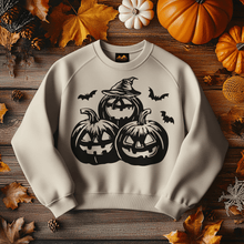 Load image into Gallery viewer, Spooky Halloween Pumpkin SVG: Design Your Own T-shirts
