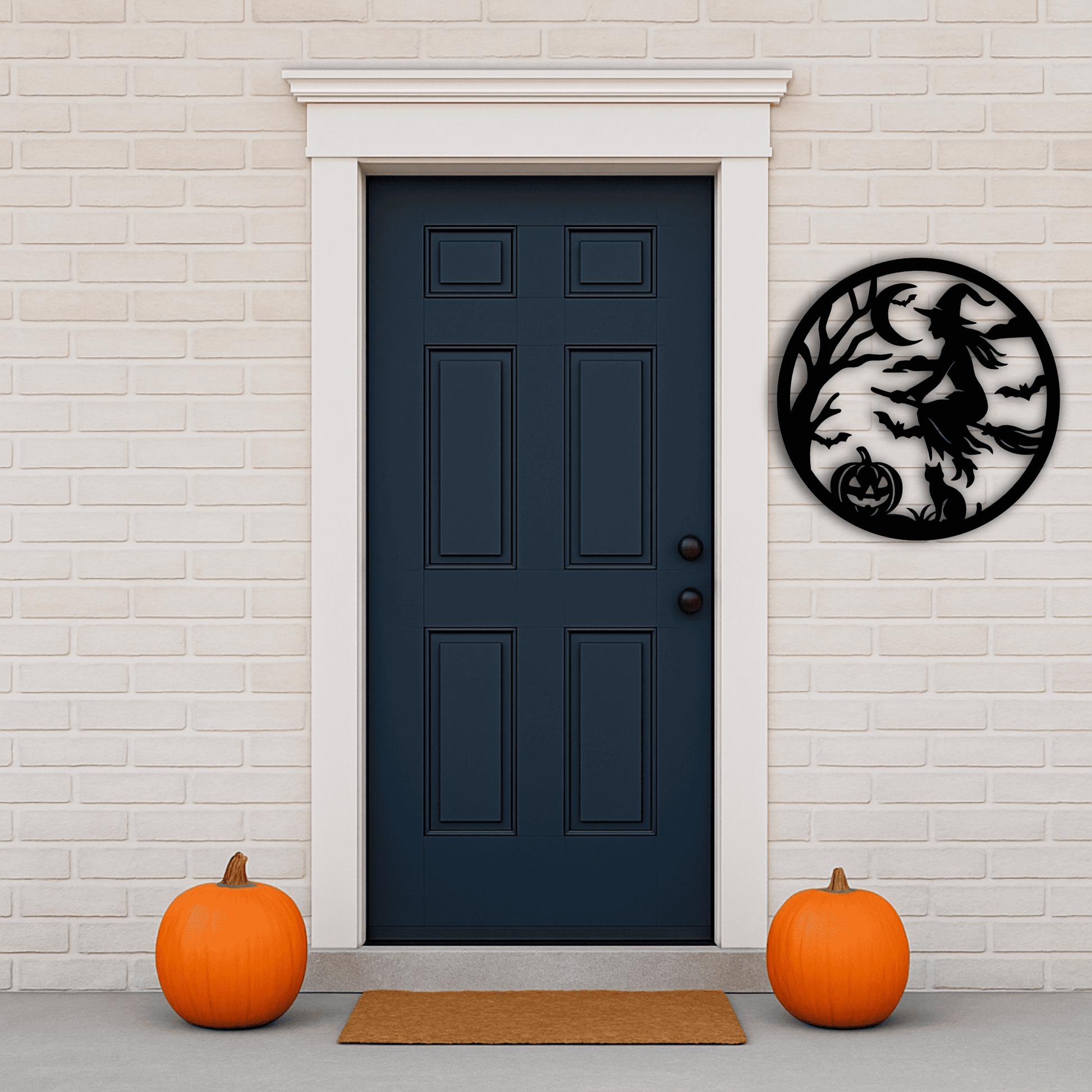 Halloween bats and pumpkins SVG DXF spooky file