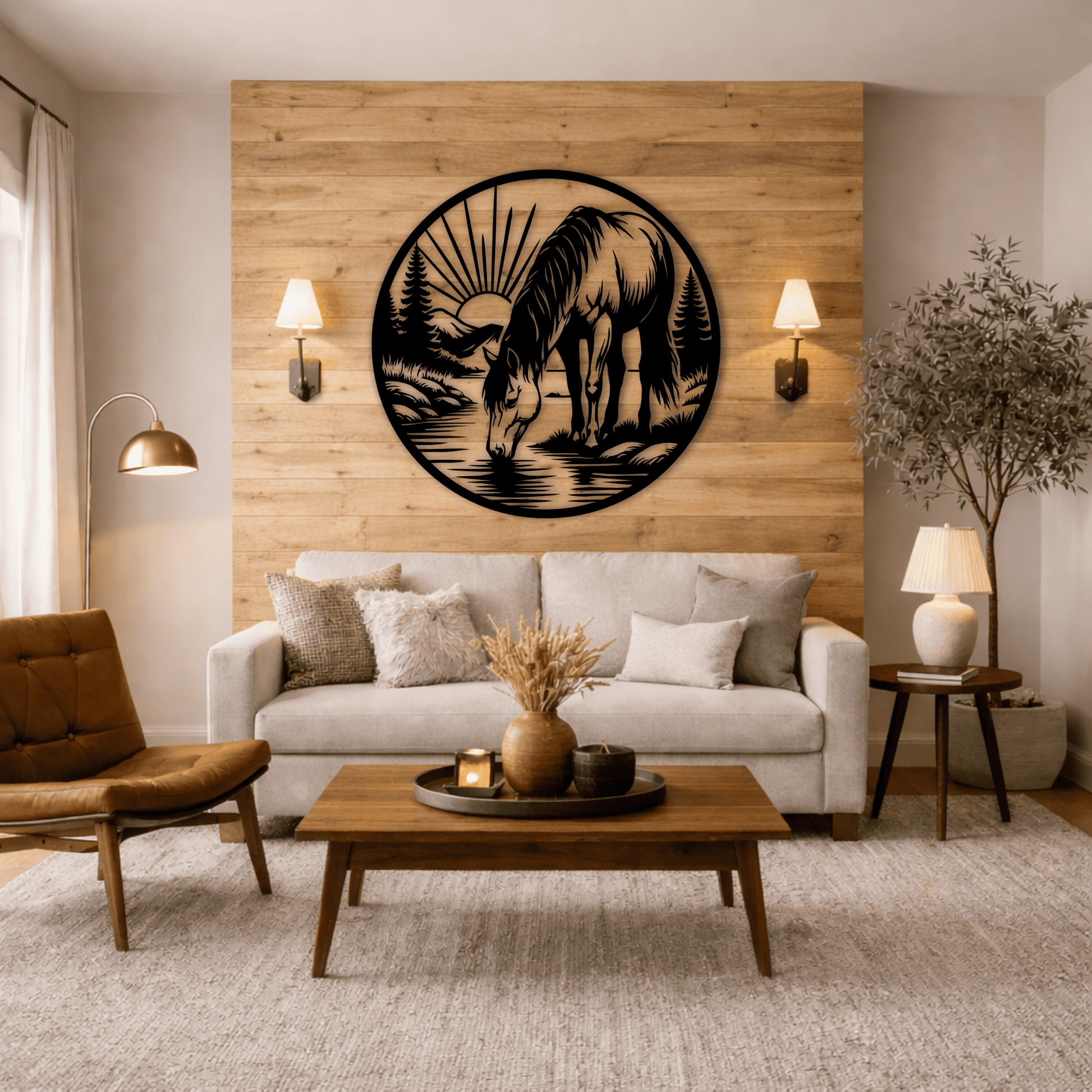 Western horse DXF file for CNC plasma