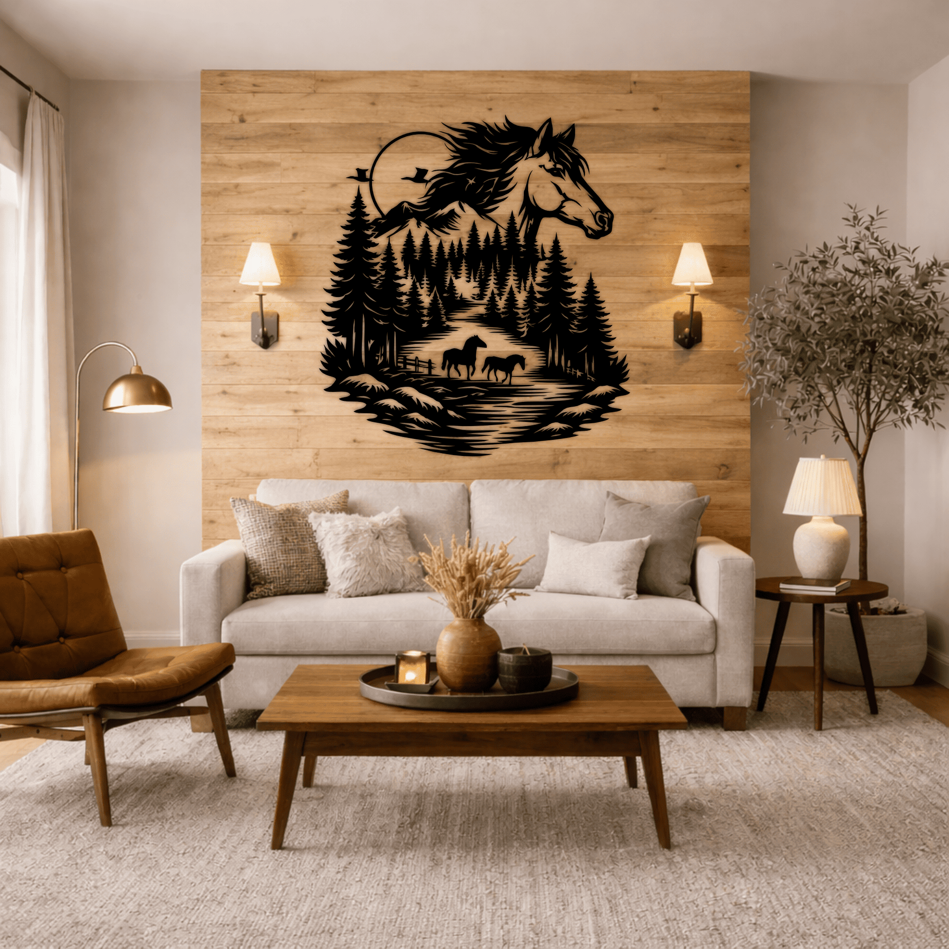 Western horse DXF file for CNC plasma