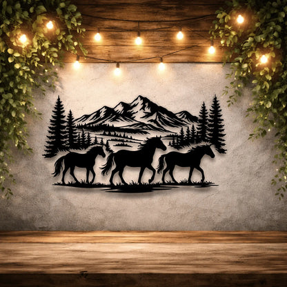 running horse svg for laser engraving