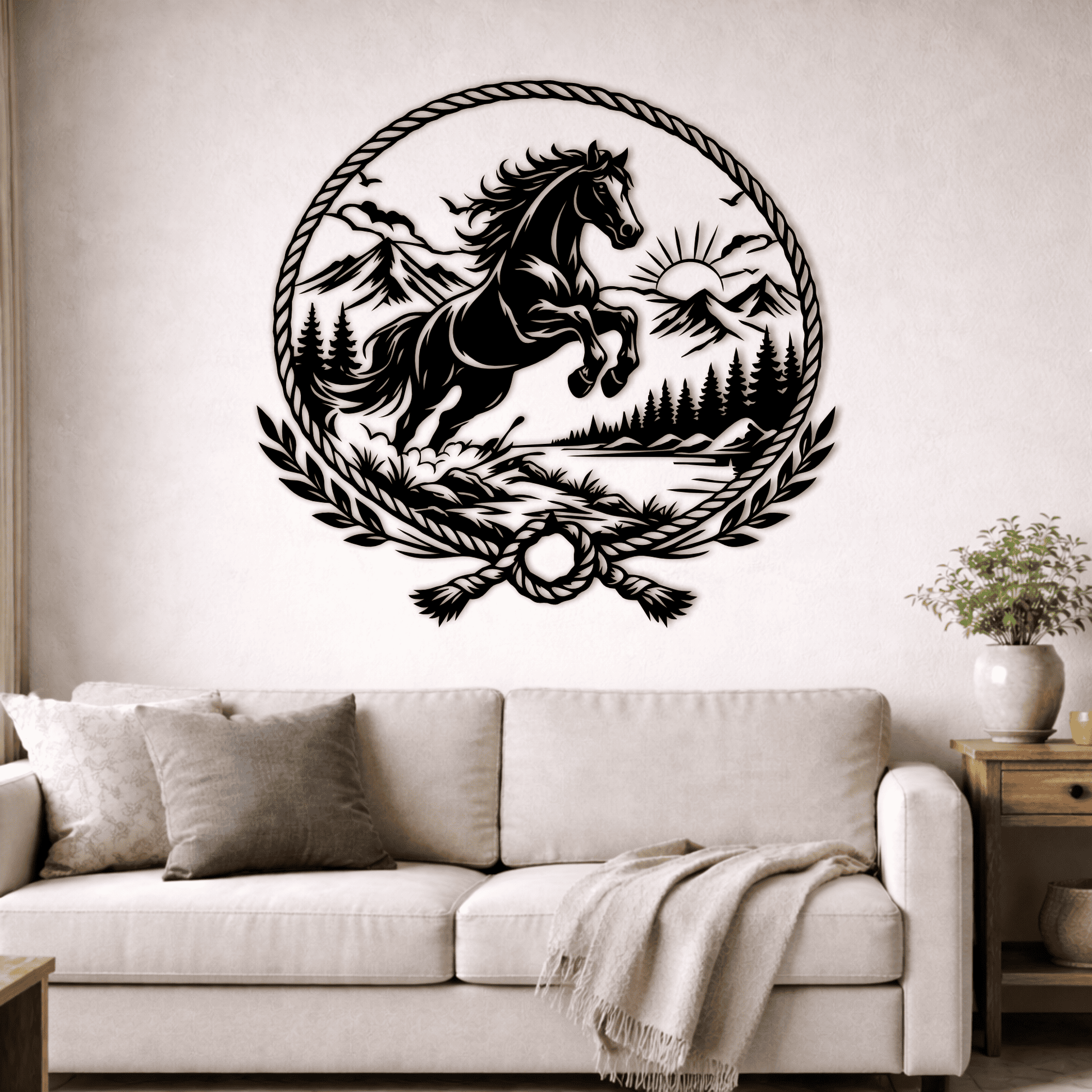 horse emblem svg vector design