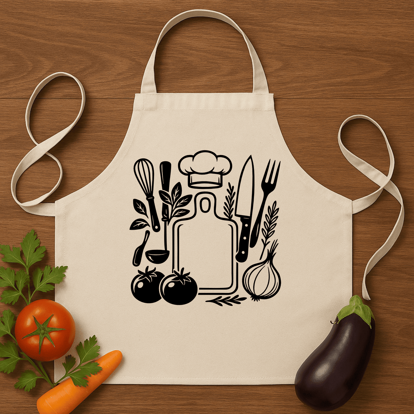 Chef utensil SVG for laser engraving
