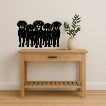 Labrador SVG for laser cutting