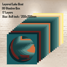 Load image into Gallery viewer, 3D Multilayer Svg, Cutting files for Cricut, Silhouette, laser cut vector, glowforge cut files, Paper 3D Art, Instant Download with Cut Files Shop
